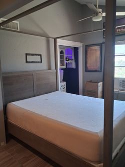 Queen size bed frame