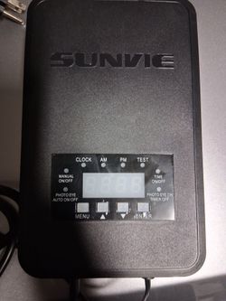 Sunvie Outdoor Light Timer Controller