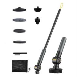 Fanttik Dual-Speed Electric Scrubber with 6 Brush Heads