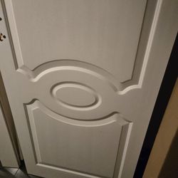 Custom made Wood White Door 