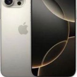 iPhone 16 Pro Max(- 1 TB ( Unlocked With Sim Card)