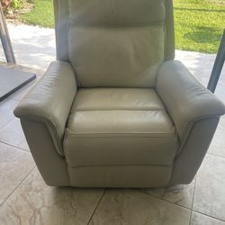 All Leather Recliner 