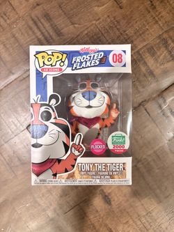 Tony The Tiger (08) Funko Shop Exclusive FLOCKED Pop LE 2000