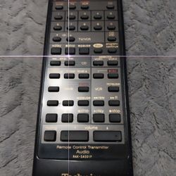 Old Technics Rack System Remote Control..check The Model Number In The Pics