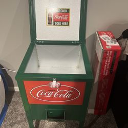Antique Coca Cola Cooler