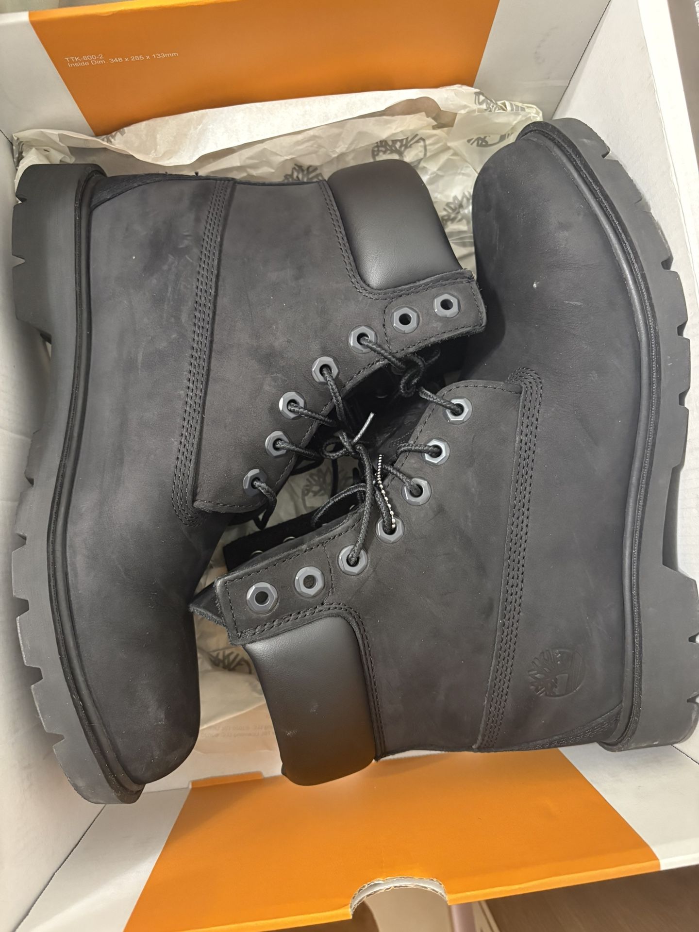 Black Timberlands Size 8.5 Men