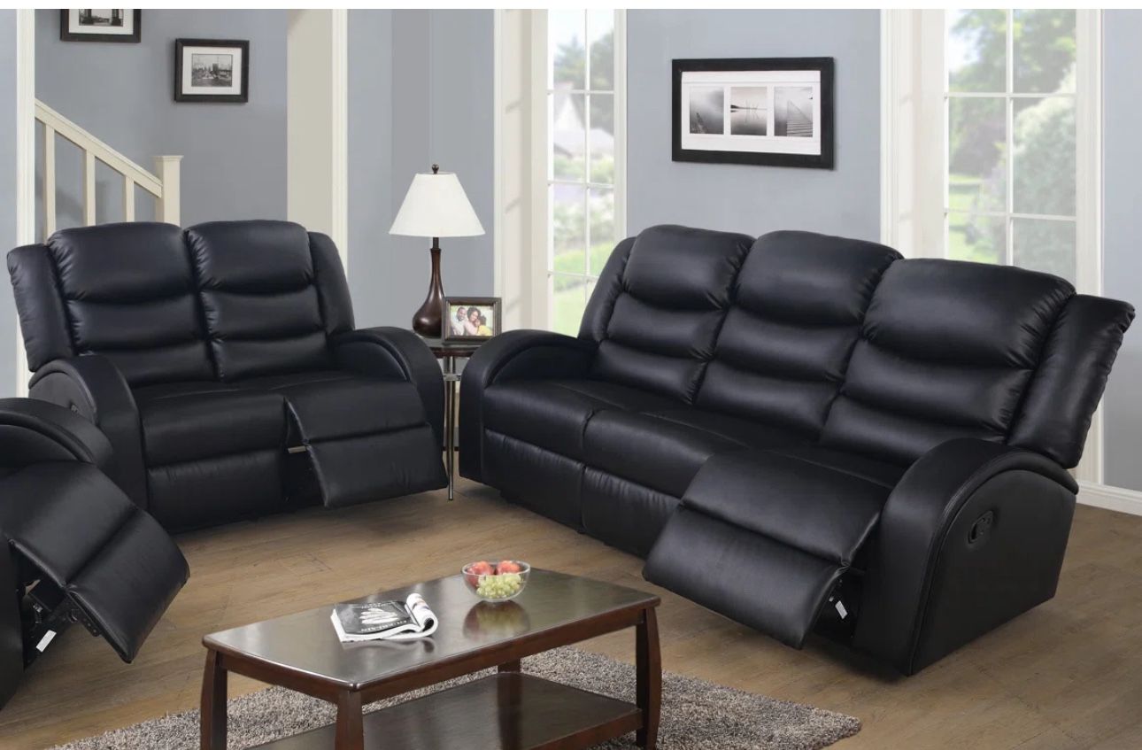 Brand New Reclining Sofa and Loveseat / Sofa y Loveseat Reclinables Nuevos a Estrenar … Fast 🚚