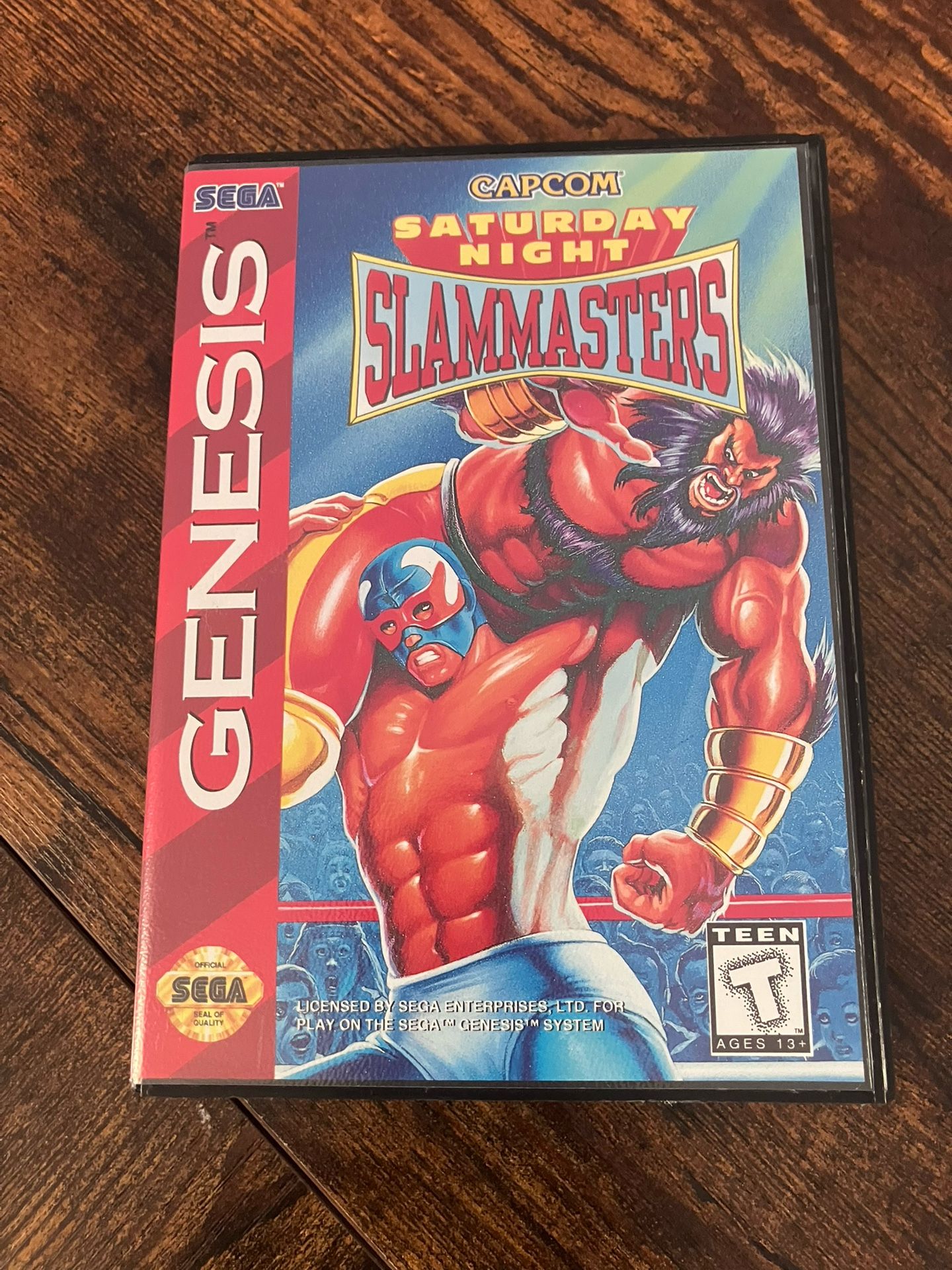 Saturday Night Slam Masters Sega Genesis
