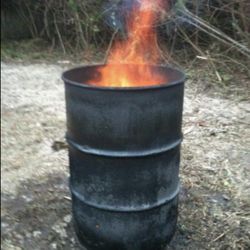 55 gallon Burn barrel $15