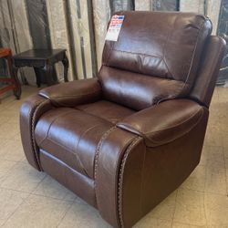 Recliner chair 599 brand new brown reclining chair
