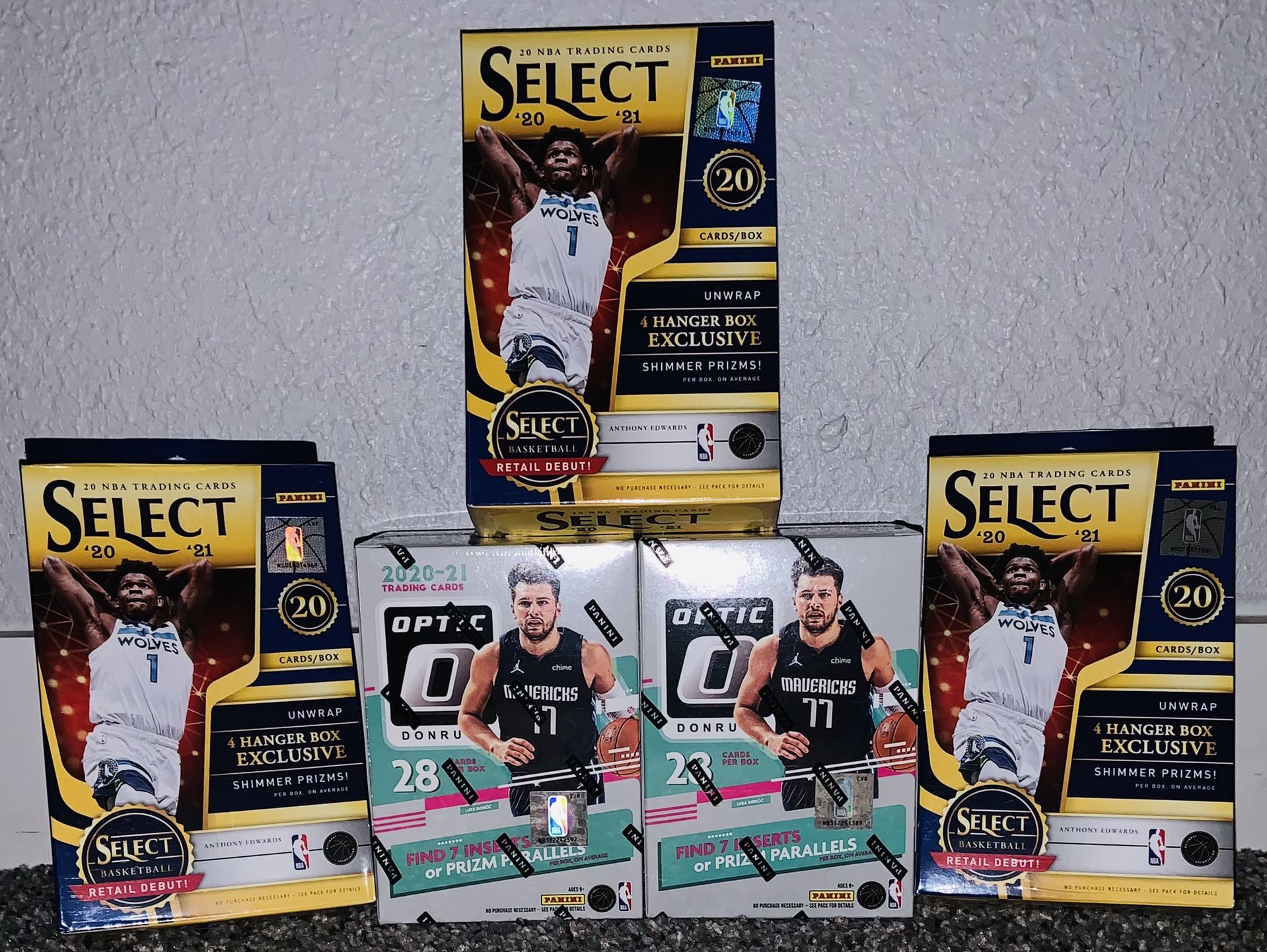 Panini Select and Optic NBA - Sealed Boxes