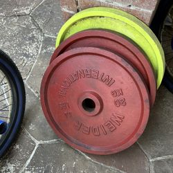 Weider Weight 2 Inch Hole Weights 3 Plates