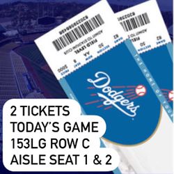 Dodger Tickets - TODAY’S GAME