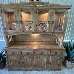 Beautiful Southwest China Cabinet (one-of-a- Kind)