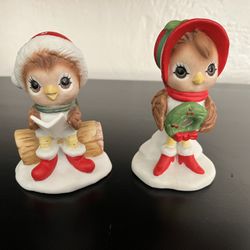 Lefton Christmas Birds 