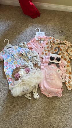 New baby clothes with tag