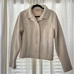 L. L. Bean Cream Jacket 