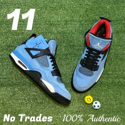 Size 11 Air Jordan 4 Travis Scott “Cactus Jack” 🌵