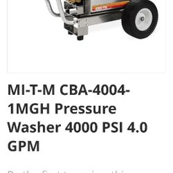 Power Washer