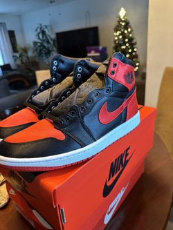 Satin Bred 1’s Sz 10.5m/12W