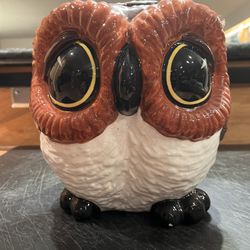 Cookie Jar Owl by Big Sky Carvers 