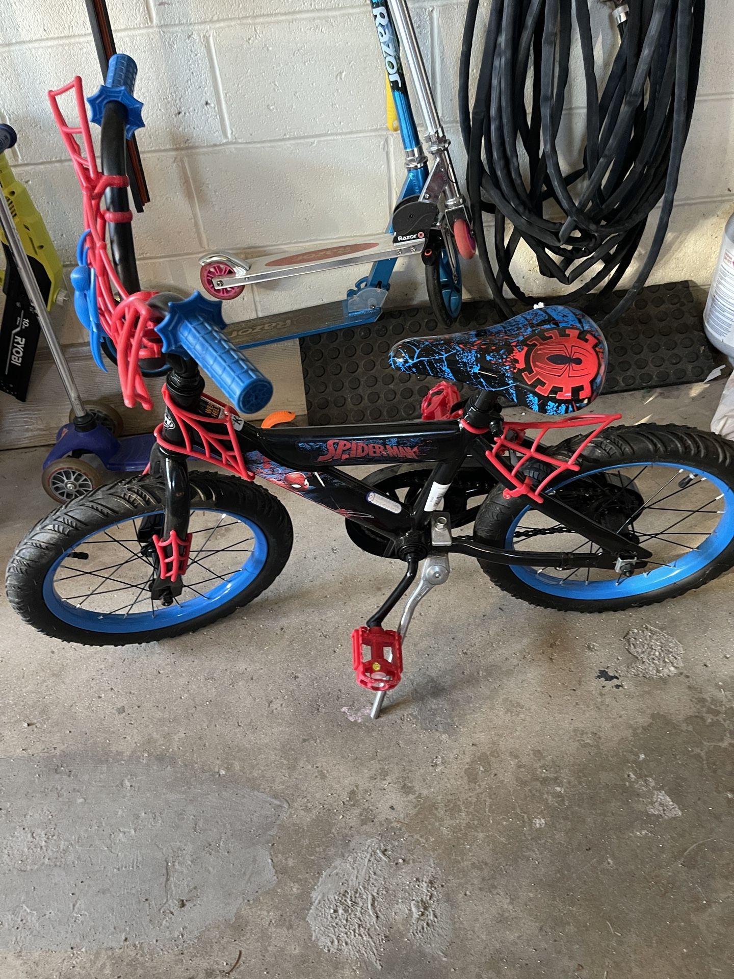 Spiderman Boys Bike $40