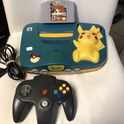 Pikachu Nintendo 64 & Pokémon Stadium 