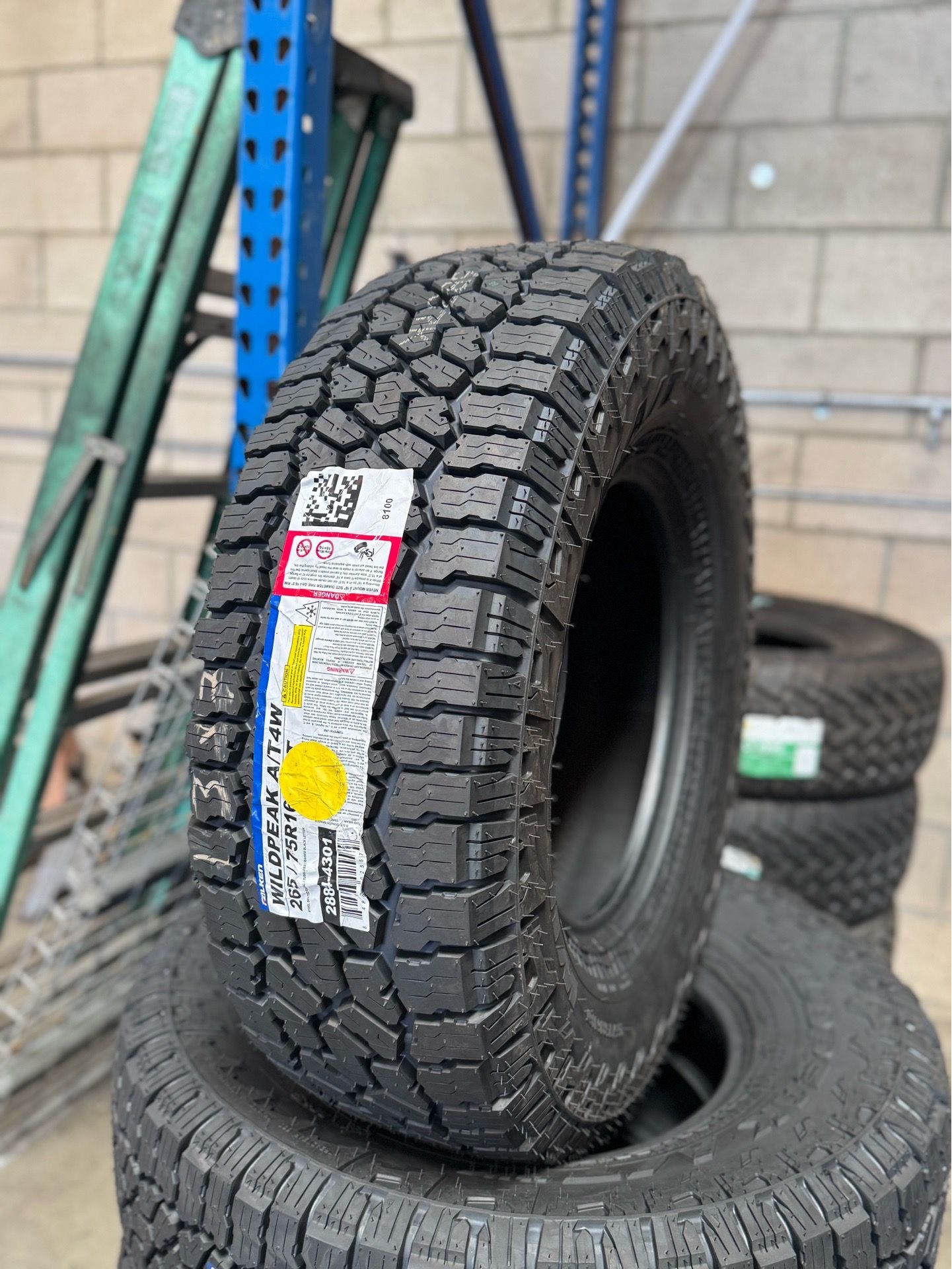 265/75/16 falken New tires installed and balanced included