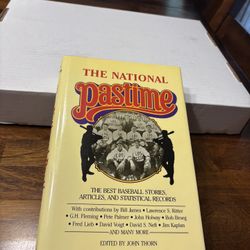 Vintage Book The National Pastime 