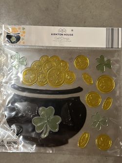 St. Patrick’s Day Themed Gel Clings