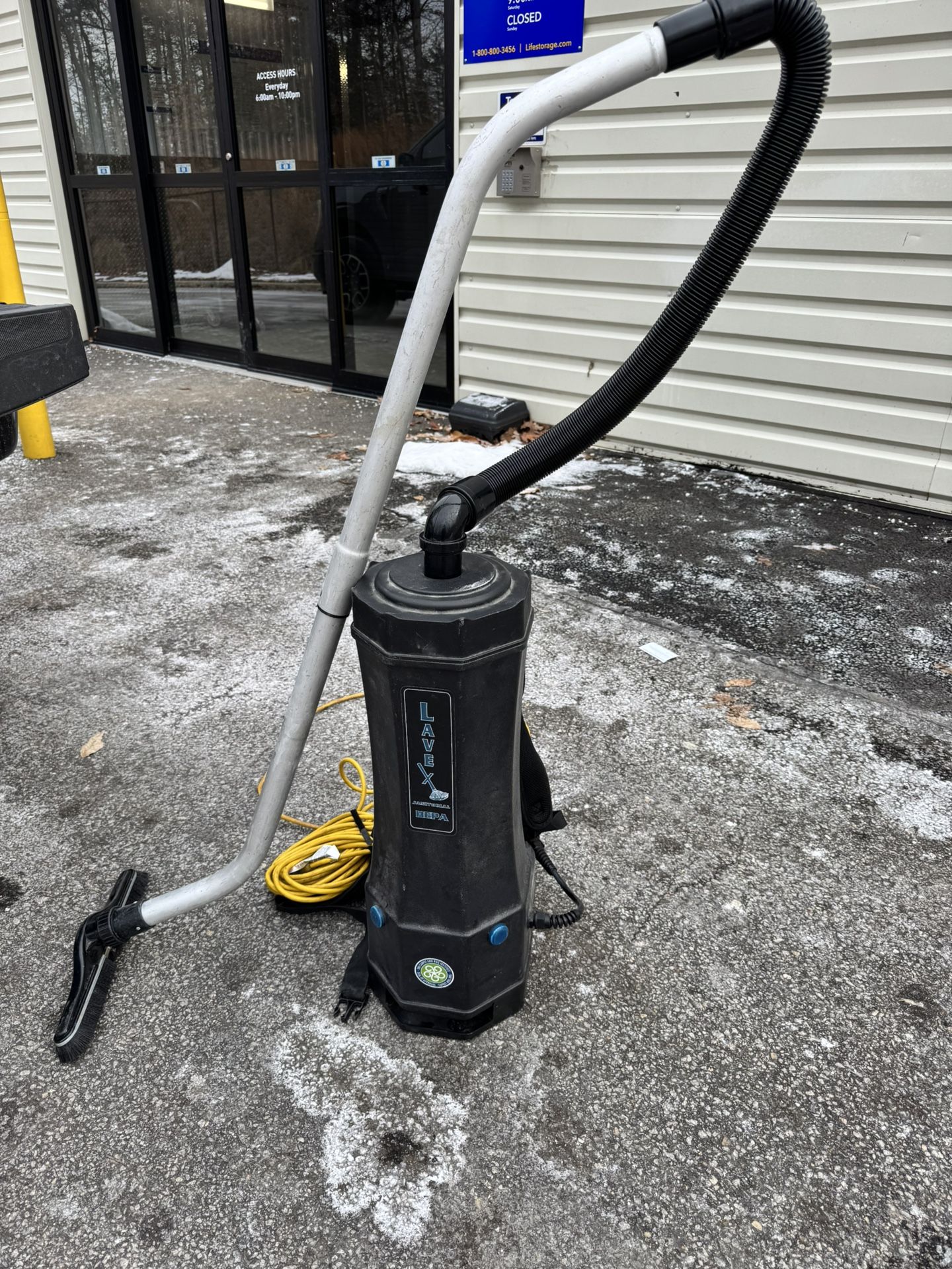 LAVEX 6QT Backpack Vacuum Cleaner