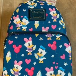 Celebrate Donald & Daisy With This NEW Loungefly Mini Backpack