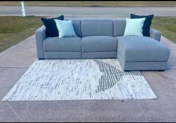 Power Reclining Sectional Sofa with Chaise