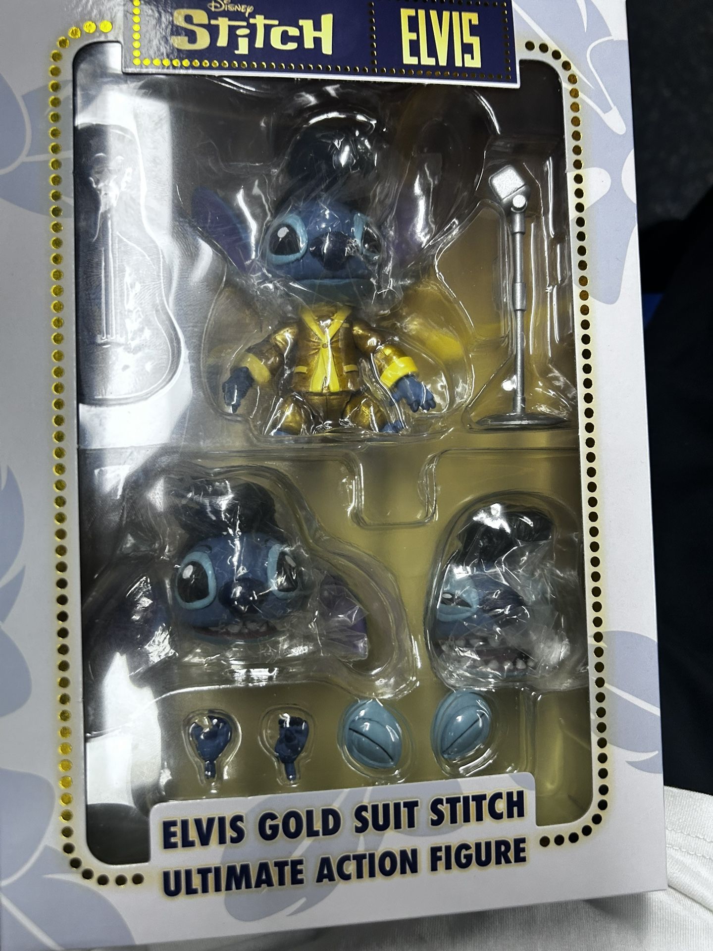 Neca Stitch Elvis Gold Suit
