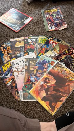 Mixed Comic Book Lot – Marvel, DC, Capcom & More