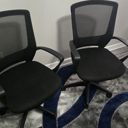 2 office chairs 