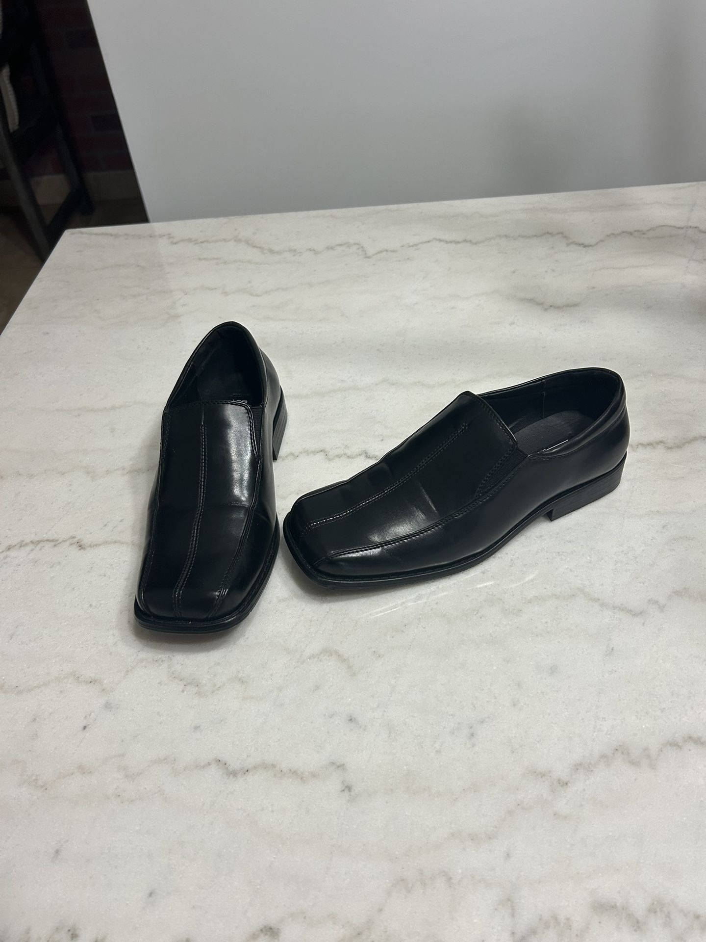 Stacy Adams, young men's black formal shoes