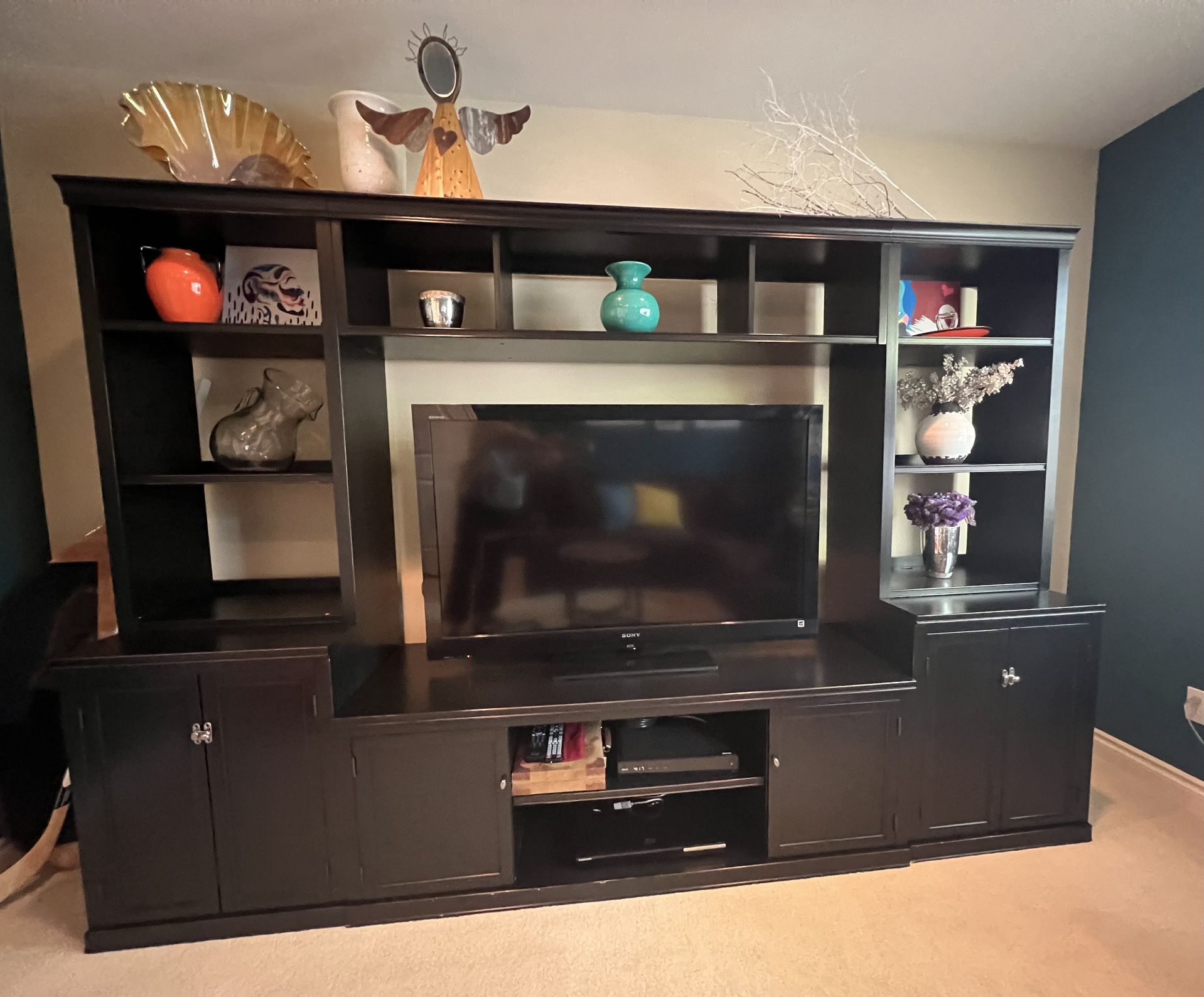 Media Cabinet and shelving