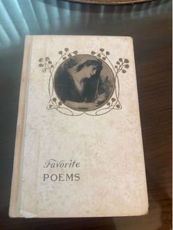 Vintage  book of poems