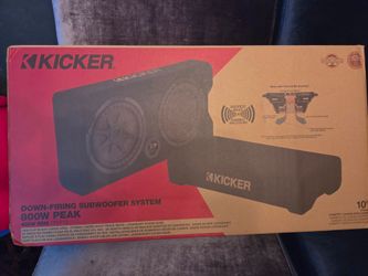 Kicker TRTP10 10" Down-Firing Subwoofer System