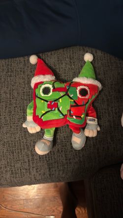 Steal a brain rot Christmas edition plushy