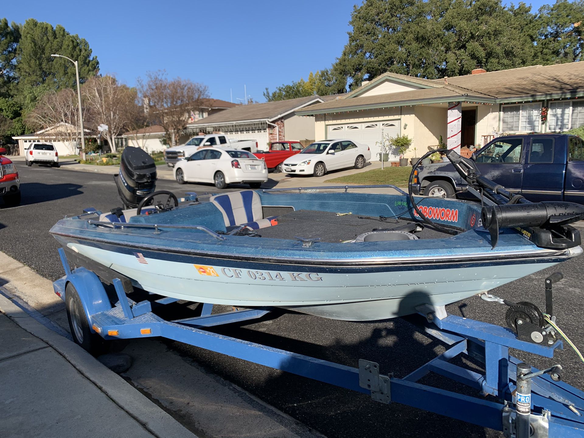 Glastron Bass Boat 17ft