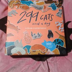 299 Cats  N  a  Dog  Puzzle In Full