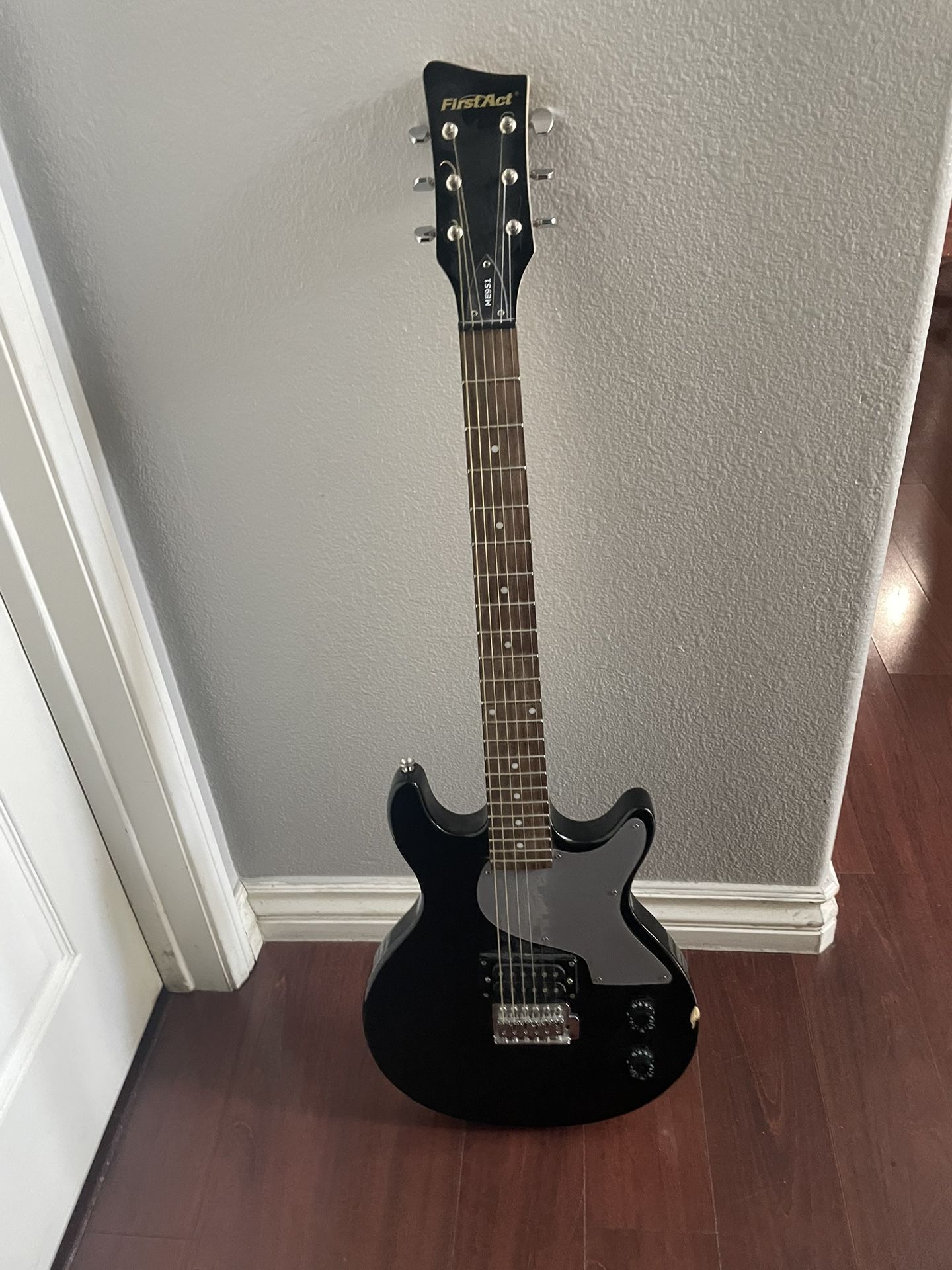 First Act Black Electric Guitar 