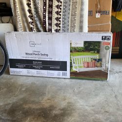 Wood Porch Swing 