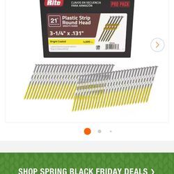 Framing nails 3- 1/4x 131