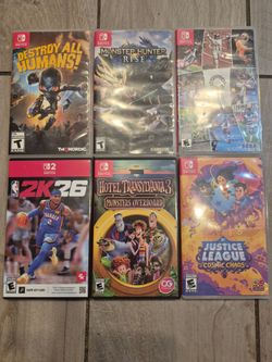 Switch Games $10 - $15