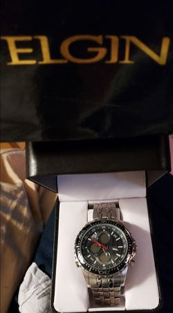 Elgin Men's Ana-Digi Watch with Box