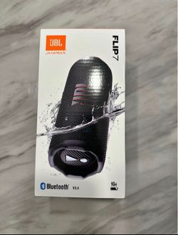 JBL Flip 7 Bluetooth Portable Waterproof Speaker- Black