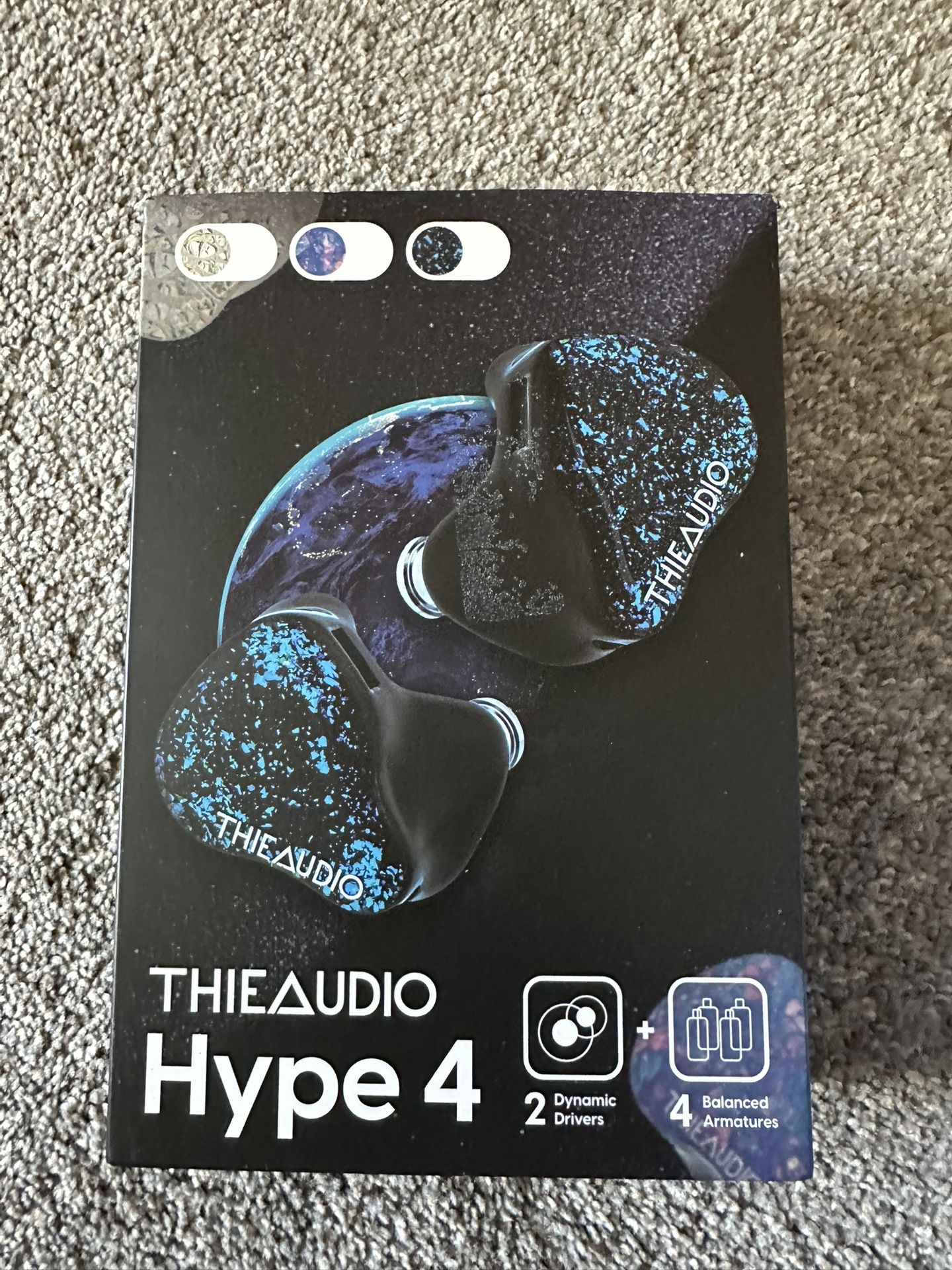 Linsoul THIEAUDIO Hype 4 2DD+4BA in Ear Monitor, HiFi lEM Earphones with Tonal Balance, Latest